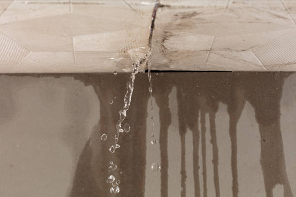 Professional Flood Damage Cleanup technician working in Whitewater, CA